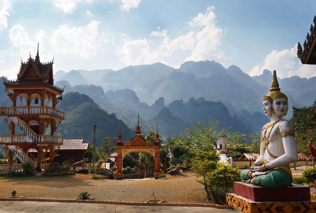 Alisona Hostel Vang Vieng Eksteriør bilde